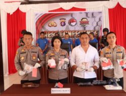 Operasi Antik 2023, Polres Lamandau Bongkar 5 Kasus Narkoba