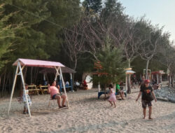 Pantai Wates di Kaliori Rembang Bersolek Sambut Libur Panjang