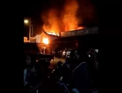 Pasar Klampok Banjarnegara Terbakar, dari Sini Titik Awal Apinya