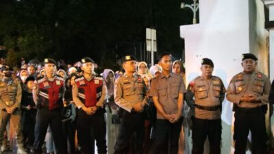Polres Banjarnegara Laksanakan Pam Keberangkatan Calon Jamaah Haji 1444 Hijriyah
