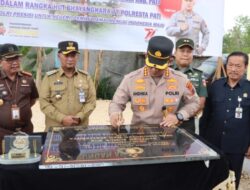 Peringati Hari Bhayangkara Ke 77, Polresta Pati Baksos Pembuatan Sumur Artesis di Jakenan