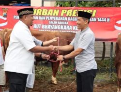 Peringati Idul Adha, Polres Banjarnegara Melaksanakn Kurban Presisi