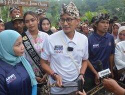 Pesan Menteri Sandiaga Uno Saat Berkunjung ke Desa Wisata Besani Batang