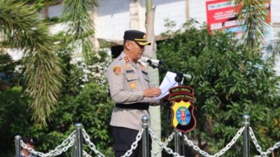 Pimpin Apel Satkamling, Kapolres Lamandau Bacakan Amanat Kapolri