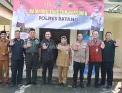 Pj. Bupati Batang Apresiasi Polda Jateng dan Polres Batang Bentuk Kampung Tangguh Bebas Narkoba