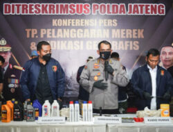 Ditreskrimsus Polda Jawa Tengah Bongkar Gudang Penyimpanan BBM Ilegal di Blora