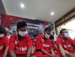 Polisi Ringkus 48 Tersangka Narkoba di Semarang, Termasuk Satpam Perumahan Mewah