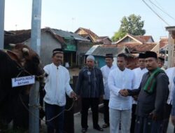 Polres Batang Gelar Salat Iduladha dan Serahkan Hewan Kurban