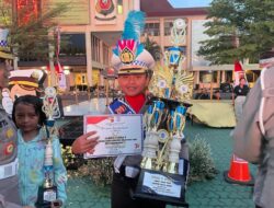 Polres Karawang Bangga, Polisi Cilik Asuhan Sabet Juara 3 Dalam Rangka Lomba HUT Bhayangkara Ke 77