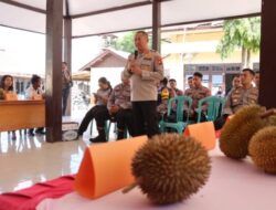 Polres Lamandau Adakan Kontes Durian Dalam Rangka Hari Bhayangkara