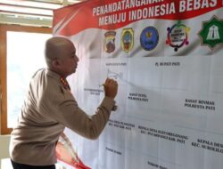 Polresta Pati Meresmikan 7 Kampung Tangguh Bersih Narkoba