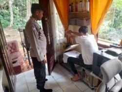 Polsek Rancah Beri Himbauan Warga Bojonggedang Waspada Terhadap TPPO – Wilkum Polres Ciamis