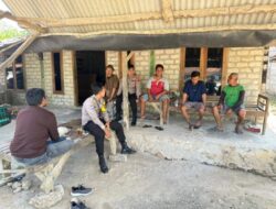 Polsek Sale Rembang Melaksanakan Monitor Desa Binaan Dengan Tatap Muka 