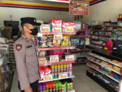 Polsek Sematu Jaya Polres Lamandau Lakukan Patroli Minimarket
