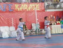 Ratusan Atlet Seluruh Indonesia Mengikuti Kejuaraan Piala Menpora Karate di Batang