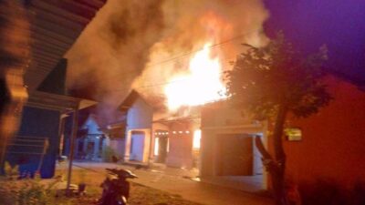 Kebakaran Rumah Produksi Kerupuk di Sarirejo Pati, Diduga Api Berasal dari Tungku Penggorengan