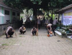 Polres Sukoharjo Gelar Baksos Revitalisasi Situs Budaya di Peringatan Hari Bhayangkara