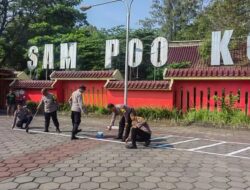Sambut HUT Bhayangkara ke-77, Polrestabes Semarang Revitalisasi Gereja Blenduk dan Kelenteng Sam Poo Kong