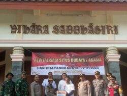 Sambut Hari Bhayangkara, Polresta Pati Lakukan Revitalisasi Vihara Saddhagiri