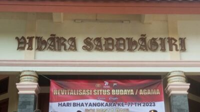 Sambut Hari Bhayangkara, Polresta Pati Lakukan Revitalisasi Vihara Saddhagiri Jrahi