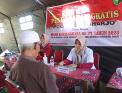 Polres Sukoharjo Menggelar Trabas Trail dan Baksos Pemeriksaan Kesehatan Gratis