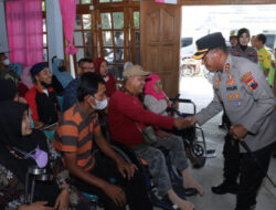 Aksi Mulia Polres Sukoharjo Jelang Hari Bhayangkara, Beri Pengobatan Gratis Disabilitas