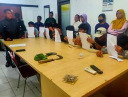 Satpol PP & Polisi Sukoharjo Tangkap Segerombolan ABG yang Hendak Tawuran
