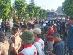 66 Calon Haji Kloter Sapu Jagat dari Banjarnegara Diberangkatkan ke Tanah Suci