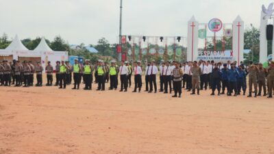Sekda Melawi, Drs Paulus :Koordinasi Terus di Lakukan Wujud Menjaga Kamtibmas Kondusif di Kabupaten Melawi Selama Pelaksanaan Pesparawi
