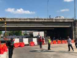 Imbas Proyek Tol Semarang-Demak, Polisi Lakukan Rekayasa Lalin di Terowongan Tol Kaligawe