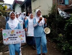 Siswa SMAN 1 Sigaluh Banjarnegara, Keliling Kampung Kampanye Peduli Sampah