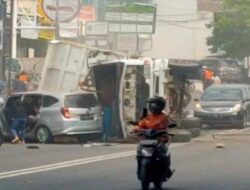 Sopir Truk Timpa Mobil Tewaskan Tiga Orang di Ngaliyan Semarang Jadi Tersangka