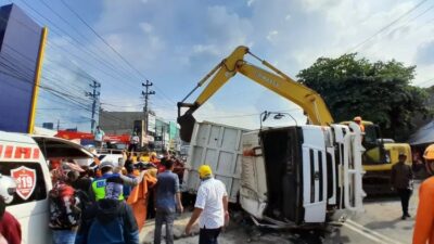 Tewaskan Tiga Korban, Sopir Truk Timpa Agya di Ngaliyan Semarang Jadi Tersangka