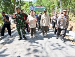 TMMD Warga Kedungsono Sukoharjo Miliki Jalan Baru, Tidak Lagi Memutar 20 km