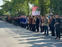 Memasuki Tahapan Pemilu 2024, Polres Sukoharjo Melaksanakan Apel Ketua Satkamling