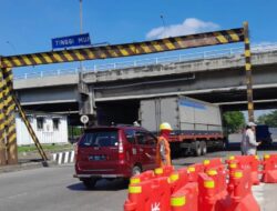 Uji Coba Rekayasa Lalin, Satlantas Polrestabes Semarang Tutup Jalan 3 Hari