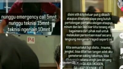 Viral Lift The Park Mall Semarang Makan Korban, 11 Orang Pengunjung Terjebak: Nyawa Kayak di Ubun-Ubun dan Gak Bisa Napas