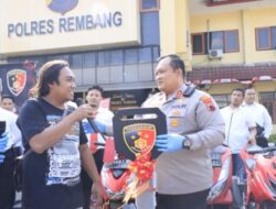 Dalam Waktu Cepat, Pelaku Begal dan Penadah di Rembang Digulung Polres Rembang