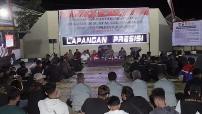 19 Perguruan Silat Kabupaten Sukoharjo Sarasehan dan Deklarasi Damai menjelang Pemilu 2024