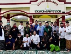 Polri Silaturahmi dan Deklarasi Pemilu Damai 2024 di Ponpes Cadangpinggan