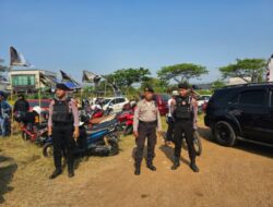 Kerjasama Warga dan Polisi, Kunci Sukses Pengamanan Dangdut di Juwana