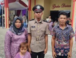 Perjalanan Hebat: Anak Kuli Bangunan Lulus Jadi Polisi di SPN Polda Kalteng