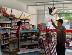 Antisipasi 3C, Polsek Kragan Rembang Lakukan Giat Patroli Minimarket