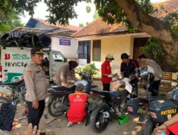 Bag Log Polres Rembang Lakukan Harwat Kendaraan Dinas Milik Polsek Jajaran