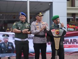 Bentuk Kedekatan TNI POLRI Di Karawang