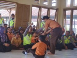Kunjungi SLB, Dirlantas Polda Aceh Berbagi Kebahagiaan