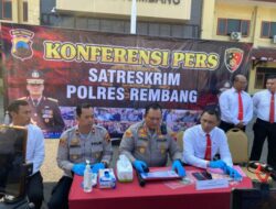 Begal dan Penadah di Rembang Digulung Polres Rembang, Diungkap Dalam Waktu Cepat