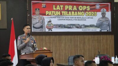 Ditlantas Polda Kalteng Gelar Latpraops Patuh Telabang 2023