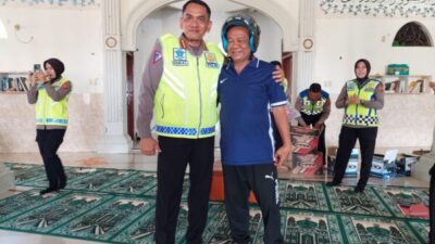 Dirlantas Polda Aceh Dengan Gaya Kekinian Beri Edukasi Siswa SMAN 2