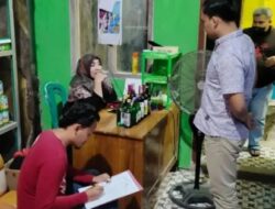 Gencarkan Razia, Sejumlah Kafe di Rembang Kedapatan Jual Miras Tak Berizin